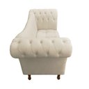 Ver imagem 3 de Recamier Divã Rio 1,50m Suede Bege - Dominic Decor
