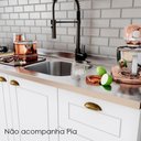 Ver mais imagens de Cozinha Modulada 4 Pecas 272 Cm Ce373 Americana Branco Calcare Henn Branco Calcare