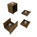 Ver imagem 6 de Gaveteiro Arquivo 48,8x64,5cm com Chave e Rodízio ME4148