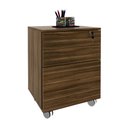 Ver imagem 3 de Gaveteiro Arquivo 48,8x64,5cm com Chave e Rodízio ME4148