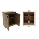 Ver imagem 6 de Balcão para Escritório 60cm com 1 Prateleira 2 Portas e Chave ME4149