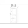 Estante para Livros 60cmx160,5cm 3 Prateleiras ME4150 - 4