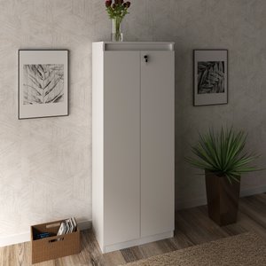 Armário para Escritório com 2 Portas com Chave ME4151 Tecno Mobili