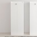 Ver imagem 5 de Armário para Escritório com 2 Portas com Chave ME4151 Tecno Mobili Branco