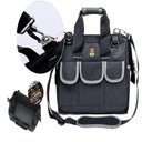 Ver imagem 1 de Bolsa Ferramentas Mochila Eletricista Mala Maleta Ombro 13 Bolsos Organizador Reforcado Multiuso