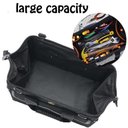 Ver imagem 2 de Bolsa Ferramentas Mochila Eletricista Mala Maleta Ombro 13 Bolsos Organizador Reforcado Multiuso