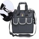 Ver imagem 3 de Bolsa Ferramentas Mochila Eletricista Mala Maleta Ombro 13 Bolsos Organizador Reforcado Multiuso