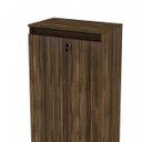 Ver imagem 6 de Armário para Escritório com 2 Portas com Chave ME4151 Tecno Mobili Marrom