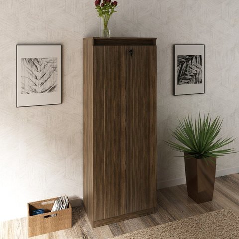 Armário para Escritório com 2 Portas com Chave ME4151 Tecno Mobili
