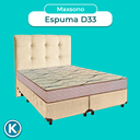 Ver imagem 4 de Kit Cabeceira + Cama Box + Colchão Casal D33 Maxsono Paropas