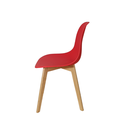 Ver imagem 6 de Cadeira Charles Eames Solid Wood 131pp Vermelha