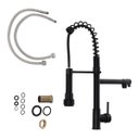 Ver imagem 7 de Torneira Gourmet Moconomando Luxo Dois Jatos Mesa Bancada Cuba Pia Mesa Cozinha Restaurante Resisten