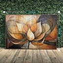 Ver imagem 3 de Quadro Abstrato Harmonia Florescer da Alma - 153x103cm