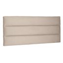 Ver imagem 1 de Cabeceira Painel Estofada Cama Box Casal Queen La Italian 160cm Suede Bege - Desk Design