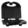 Máquina de Waffle Aroma Antiaderente 127v Preta Agratto - 4