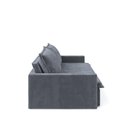 Ver imagem 6 de Sofá Cama Coimbra 4 Lugares Reclinável 200cm Grafite Suede