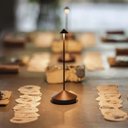Ver imagem 4 de Luminaria de Mesa Led Kit 10 Uni Abajur 3 Tons Controle de Intensidade Bateria Recarregavel Usb Touc