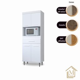 Cozinha Duda Cor:branco - Armário para Cozinha - Mizza Decor - 6