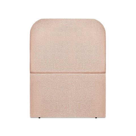Cabeceira Estofada Queen Alana 90cm Linho Rosé