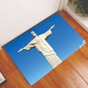 Ver imagem 1 de Tapete Capacho Decorativo Cristo Redentor