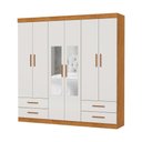 Ver imagem 2 de Guarda Roupa 6 Portas 4 Gav 2 Espelhos Allure -grand Line