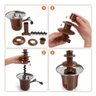 Mini Máquina Chocolate Cascata Fondue Panela Elétrica 60w 110v - 3