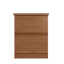 Ver imagem 4 de Mesa de Cabeceira Bari 02 Gavetas Jatoba Santos Andirá