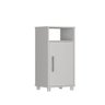 Balcão Multiuso 1 Porta e Nicho Nova Mobile Branco - 1