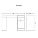 Ver imagem 5 de Escrivaninha com Penteadeira Desejo - Leartam