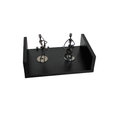 Ver imagem 1 de Prateleira Cozinha 30 x 10 cm em MDF Preto Eví Decor