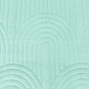 Ver imagem 4 de Kit Cobre Leito Colcha Arcos Queen Dupla Face Matelado 200 Fios 3 Peças Verde