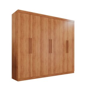 Guarda Roupa 2 Metros de Largura 6 Portas 3 Gavetas Ubatuba Valverde