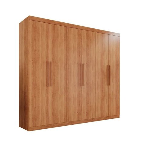 Guarda Roupa 2 Metros de Largura 6 Portas 3 Gavetas Ubatuba Valverde