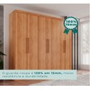 Ver imagem 4 de Guarda Roupa 2 Metros de Largura 6 Portas 3 Gavetas Ubatuba Valverde