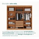 Ver mais imagens de Guarda Roupa 2 Metros de Largura 6 Portas 3 Gavetas Ubatuba Valverde