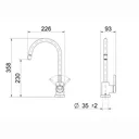 Ver imagem 5 de Misturador de Mesa P/ Cozinha Docolspice Cromado - 00905606