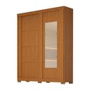 Ver imagem 6 de Guarda-roupa Casal Helena 2 Portas 2 Gavetas com Espelho 100% Mdf Flex Cinamomo/off White - Acp Móve