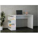 Ver imagem 1 de Escrivaninha reta sem gavetas, com nicho lateral