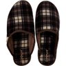 Chinelo Kature Pantufa Xadrez Masculino 41/2 Marrom-cafe - 4
