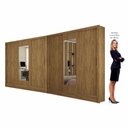 Ver imagem 4 de Closet Casal Duplo Dubai 6 Portas com Espelho 6 Gavetas