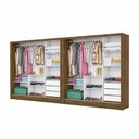 Ver imagem 2 de Closet Casal Duplo Dubai 6 Portas com Espelho 6 Gavetas