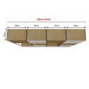 Ver imagem 4 de Guarda-Roupa Closet Industrial MDF com Frentes Provençal Infinity Bege/Savana/Branco