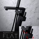 Ver imagem 5 de Misturador para Banheira de Piso Flat Black Baumê