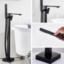 Ver imagem 2 de Misturador para Banheira de Piso Flat Black Baumê