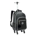 Ver imagem 2 de Kit Mochila de Rodinhas + Lancheira + Estojo Just Love Denlex Preta