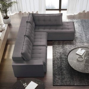 Sofá Retrátil 3 Lugares com Chaise 316cm Presidente 