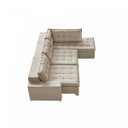 Ver mais imagens de Sofá Retrátil 3 Lugares com Chaise 366cm Presidente 