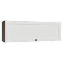 Ver imagem 1 de Armário Aéreo 100 Cm 1 Porta Basculante Rustic/branco Vik Madesa
