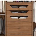 Ver imagem 6 de Roupeiro Panan Guarapari 6 Portas 100% Mdf C/pés (avela/off White)