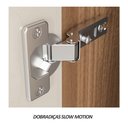 Ver imagem 4 de Roupeiro Panan Guarapari 6 Portas 100% Mdf C/pés (avela/off White)